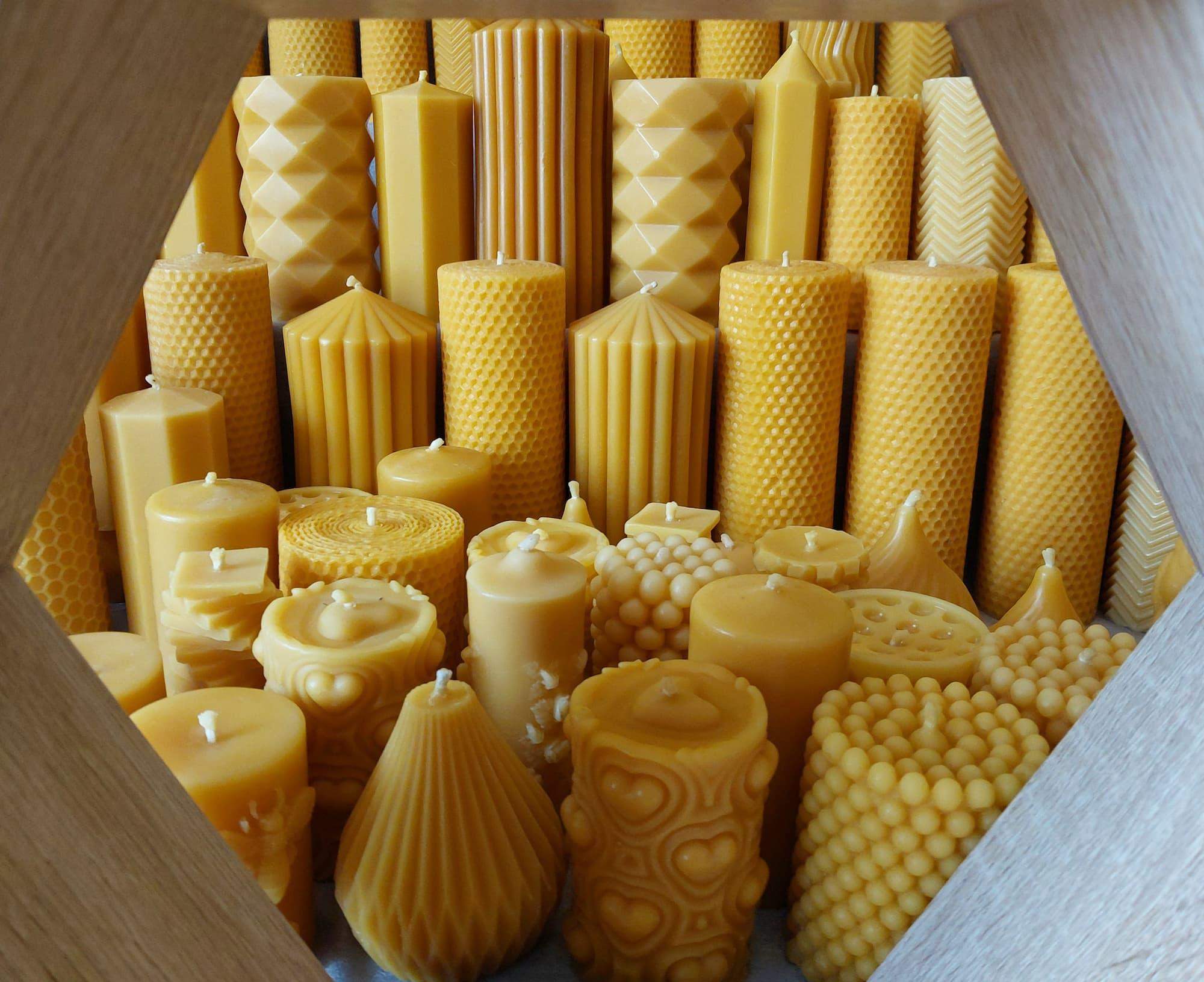 Naturalne Świece z Wosku Pszczelego